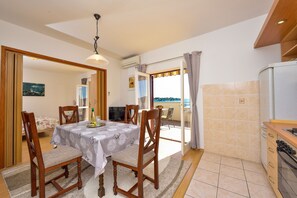 Apartment, 2 Bedrooms, Terrace, Ocean View | Dining room - Big Terrace With Great sea View (Zadar)