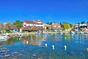 Apartment, 2 Bedrooms, Terrace, Ocean View | Property entrance - Big Terrace With Great sea View (Zadar)