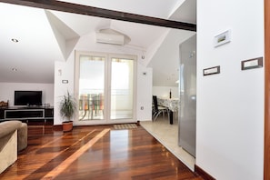 Apartment, 2 Bedrooms, Balcony, Ocean View | Living room | Flat-screen TV - Beautiful sea View Apartment (Zadar)