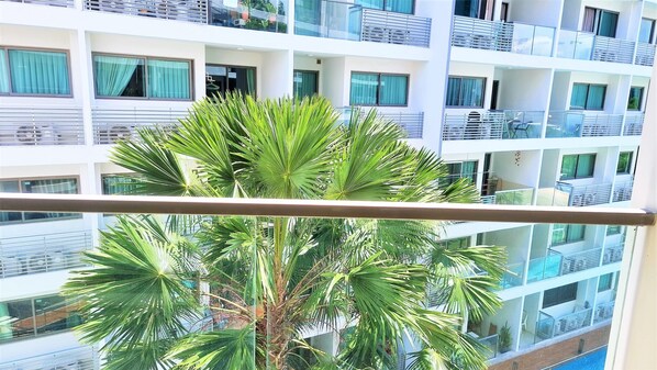 Căn hộ, 1 phòng ngủ, hút thuốc, ban công | Ban công