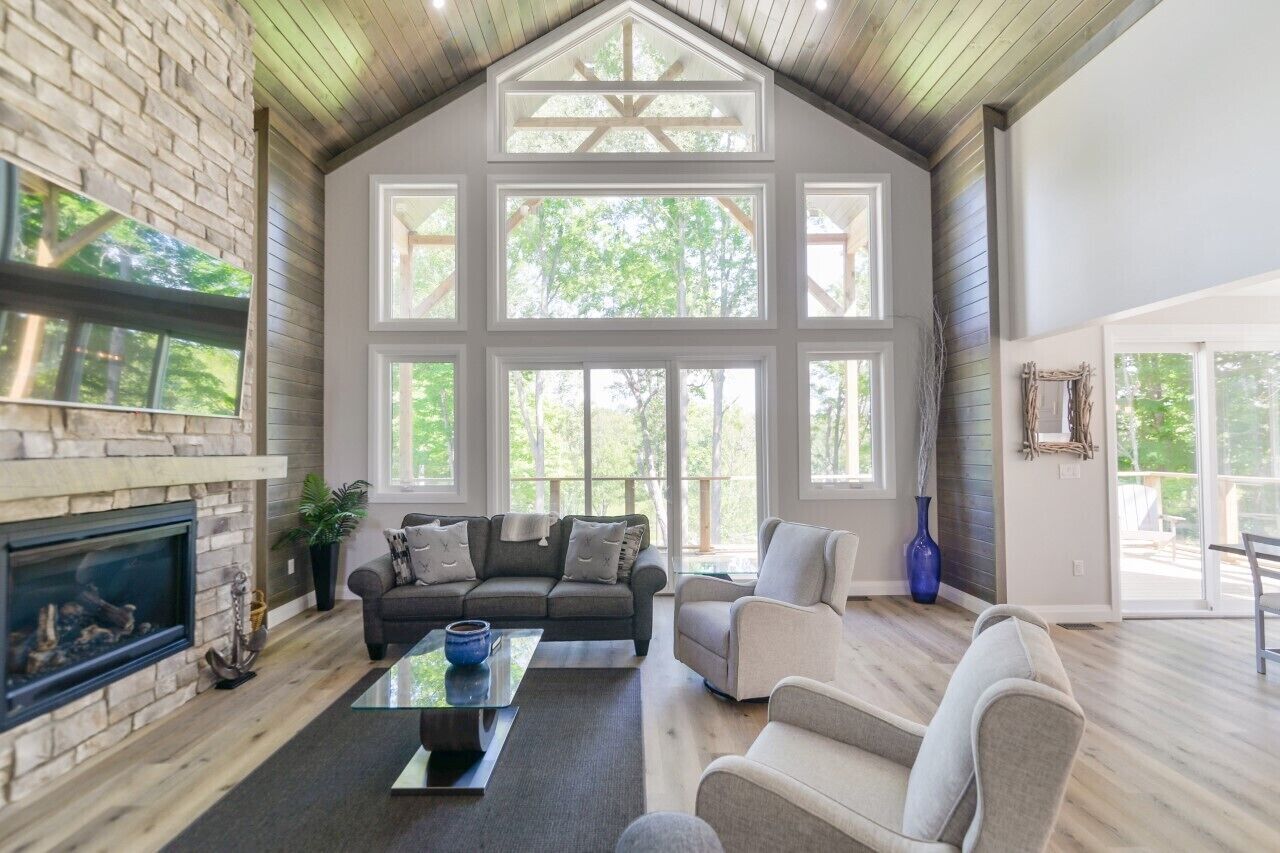 The Lake House provides luxury and prestige!