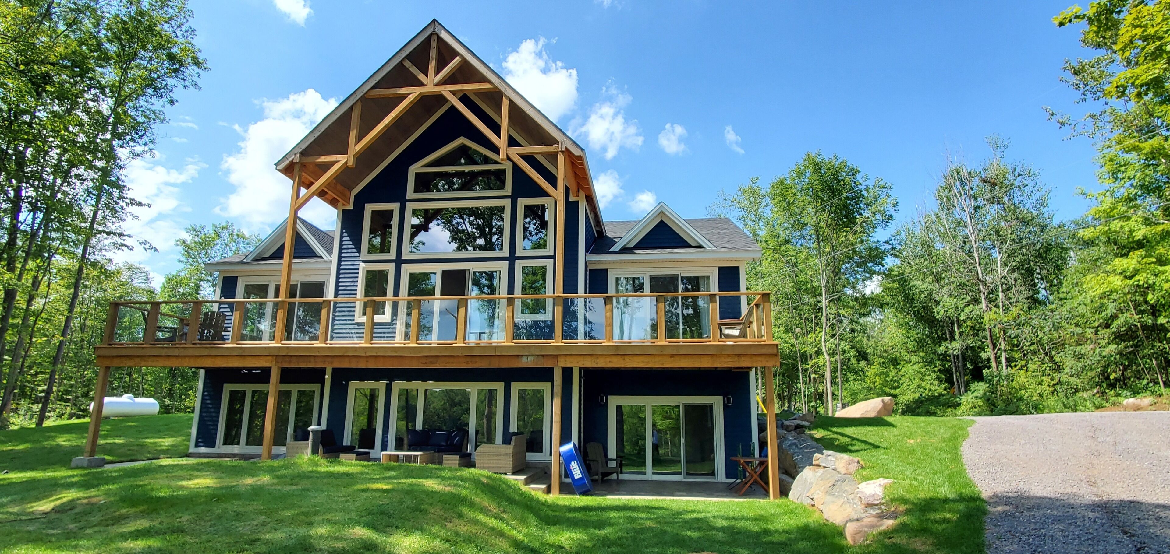 The Lake House provides luxury and prestige!