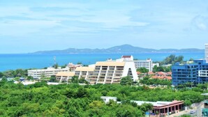 View from property - Sea View Studio Apartment Jomtien Beach Condominium A3 (Pattaya)