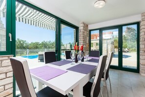 Villa, 2 slaapkamers, toegankelijk voor mindervaliden | Dineren