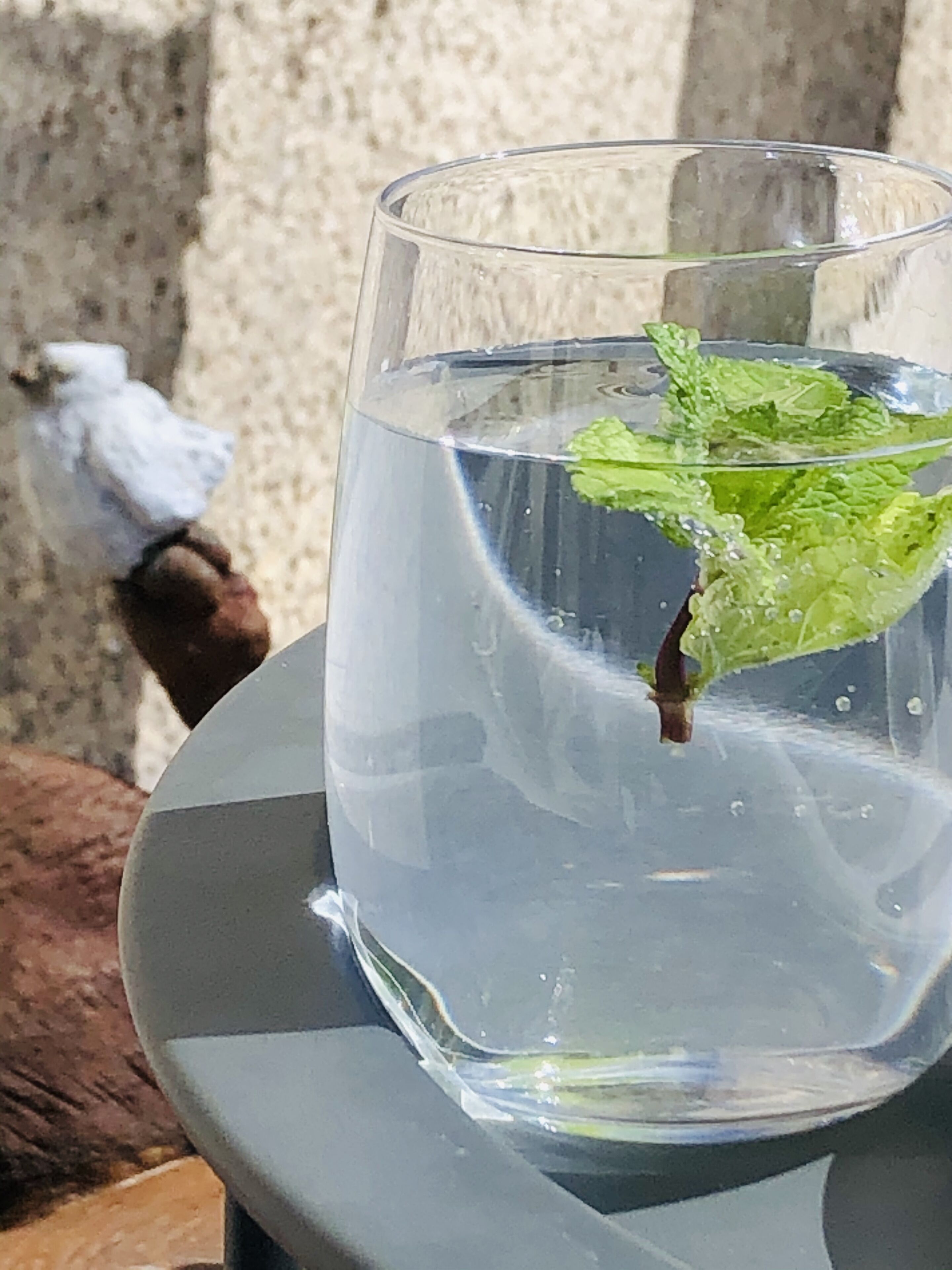 outdoor banquet area