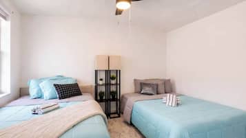 3 habitaciones, wifi gratis y ropa de cama