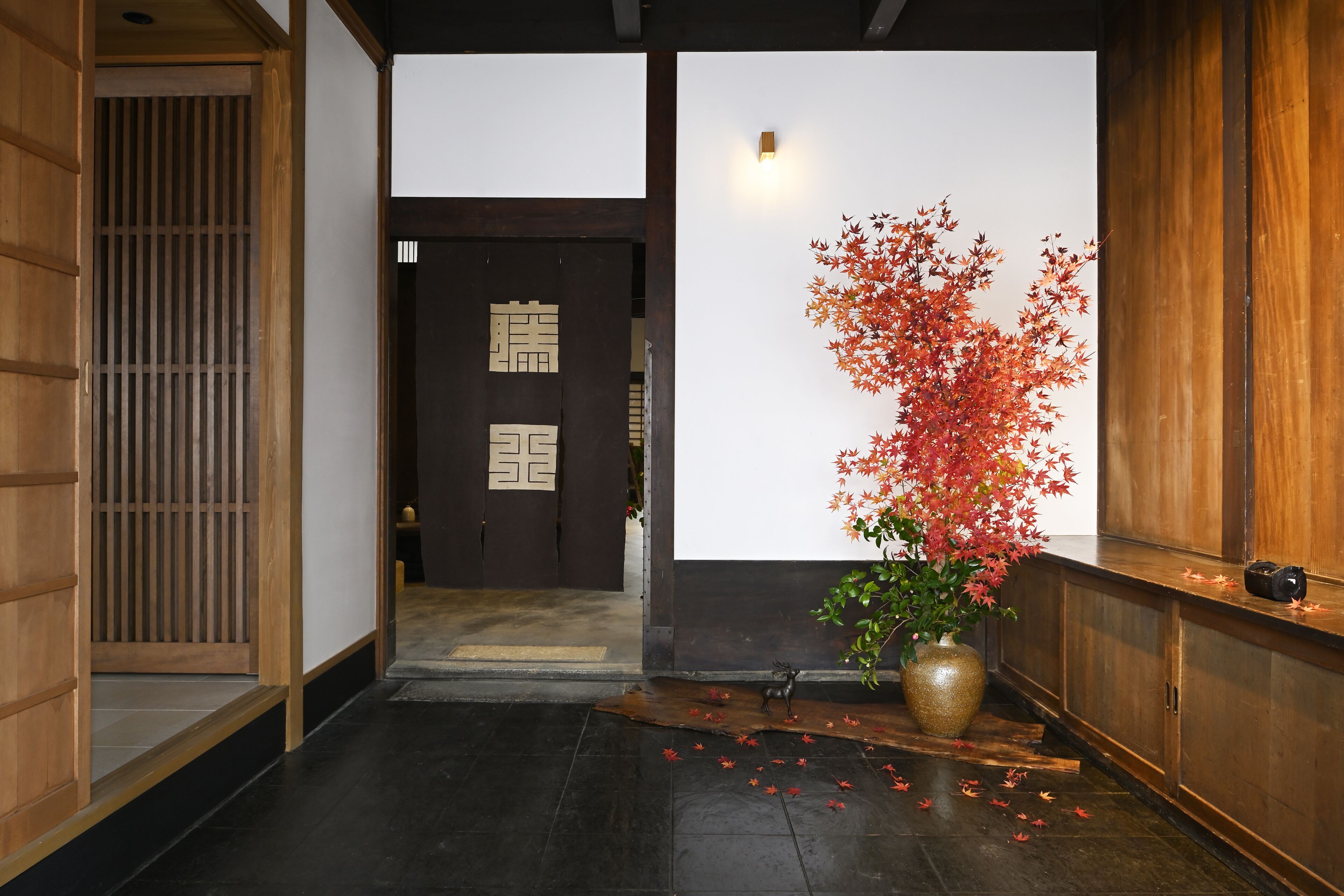 Interior entrance
