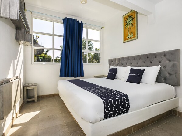 Superior-rum - 1 kingsize-säng | Strykjärn/strykbräda, gratis wi-fi och sängkläder