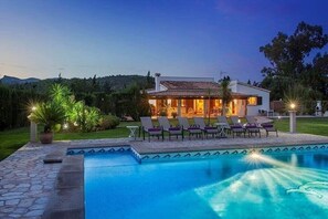 Pool - Rural Country House with Pool, Wi-Fi, Lawn and Veranda (POLLENSA)