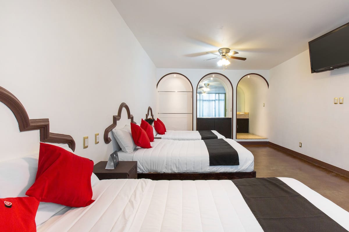 standard room, multiple beds | desk, free wifi, bed sheets