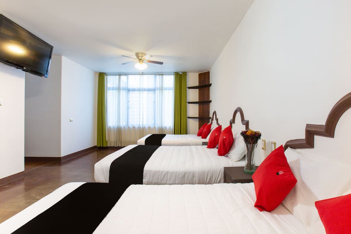 standard room, multiple beds | desk, free wifi, bed sheets