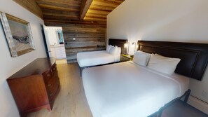 2 bedrooms, internet, bed sheets