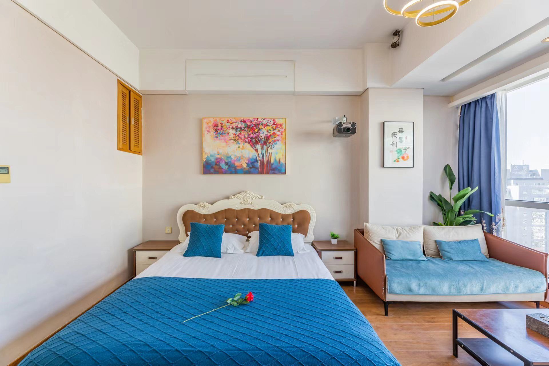 Deluxe Double Room | Desk, blackout drapes, free WiFi, bed sheets