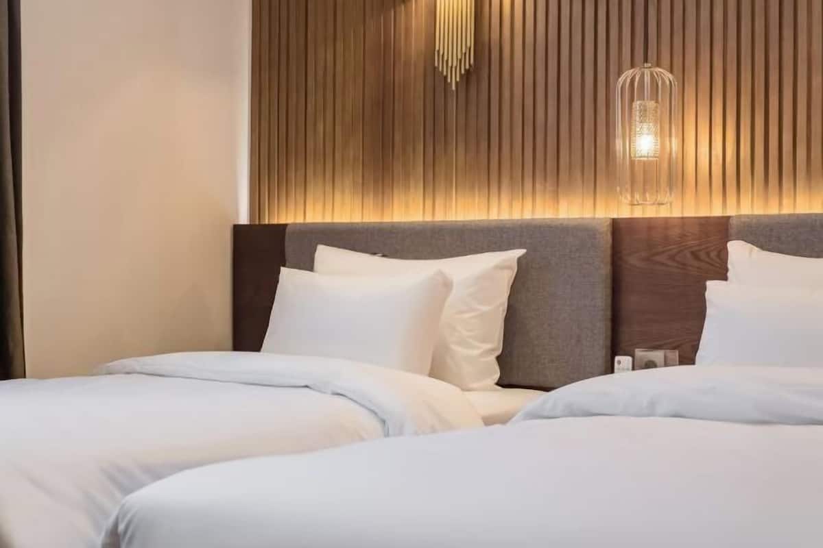 Luxe beddengoed, donzen dekbedden, pillowtop-bedden