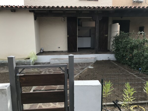 Fassade der Unterkunft