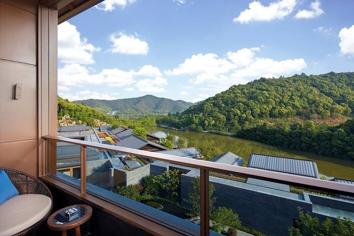 Habitación Elite doble, no fumadores, vistas al lago | Terraza o patio