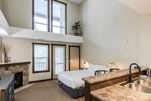 1 makuuhuone, silitysrauta/-lauta, ilmainen Wi-Fi, vuodevaatteet