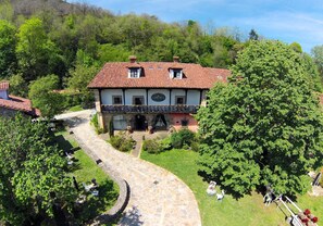 Façade de l’hébergement