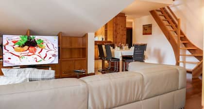 Schöne Wohnung für 4 Personen mit W-LAN, TV, Balkon, Haustiere erlaubt und Parkplatz