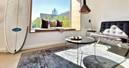 Modernes kleines Ferienhaus mit Südwestgarten (Schuppen XXXI)