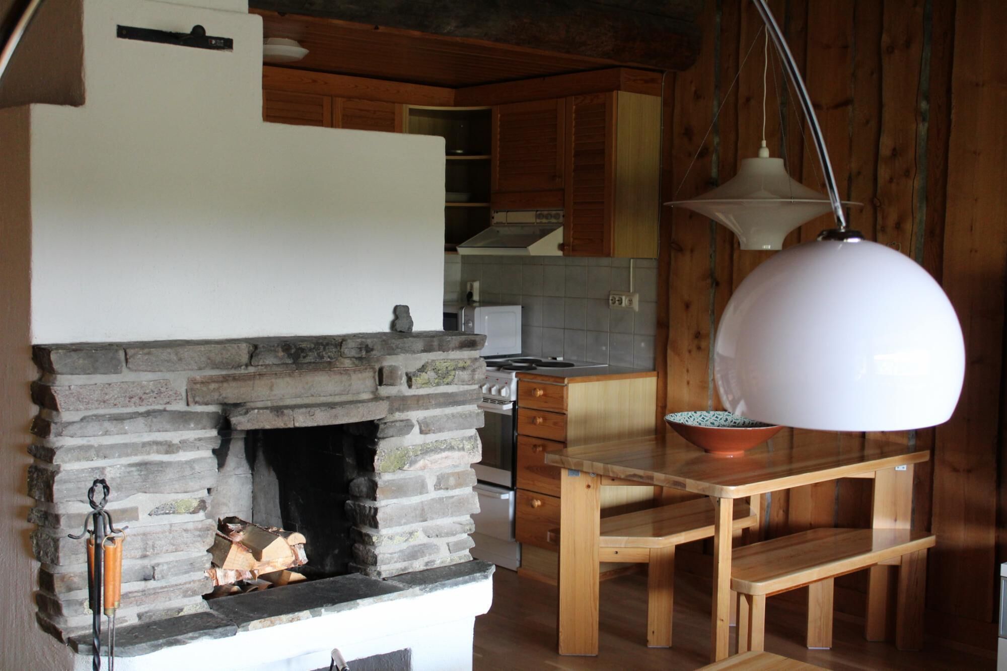 小屋, 1 間臥室 | 起居區 | 平面電視、壁爐