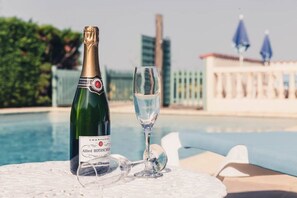 Una piscina climatizada