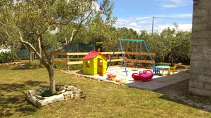 House, 2 Bedrooms, Terrace | Children’s area - House for Families and Pets Welcome (Marcana)