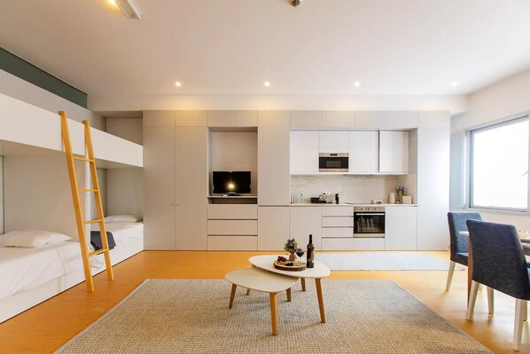 1 soverom, strykejern/-brett, wi-fi og sengetøy