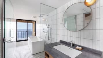 Free toiletries, hair dryer, slippers, bidet
