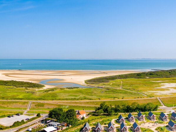 View from property - Villa Near Beach With Infrared Sauna (Nieuwvliet)