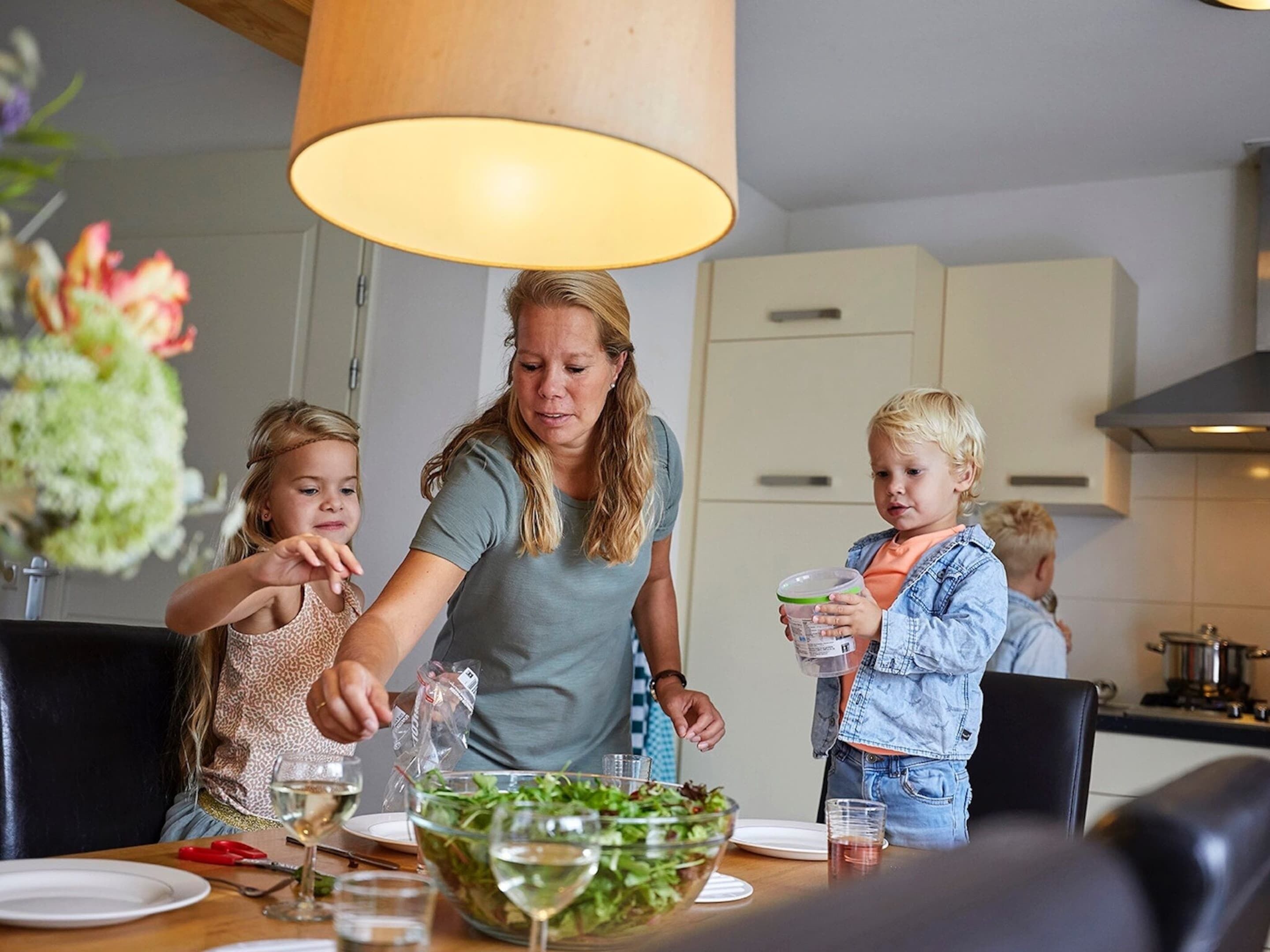 Opções para refeição