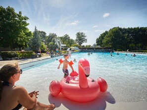 Outdoor pool - Beautiful Farm Villa With Large Garden in Limburg (Roggel)
