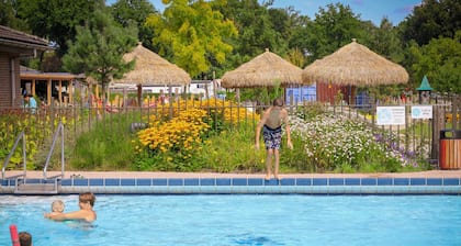Well Furnished Tent Lodge with Terrace near Veluwe