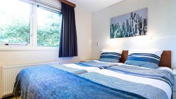 2 bedrooms, individually furnished, bed sheets