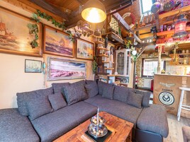 Ferienhaus | Wohnzimmer | Fernseher