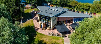 Chalet in Bergumermeer by the Canal