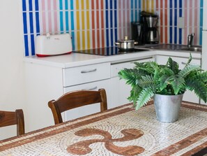 Dining - Colorful Apartment in Basque Style in a Green Environment (La Bastide-Clairence)