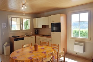 House | Private kitchen | Highchair - Villa Near Les Vans Centre (Les Vans)