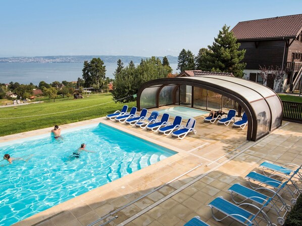 Pool - Chalet Apartment by Lake Geneva, Evian (Evian-les-Bains)