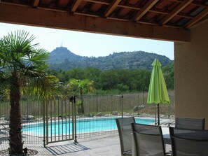 Outdoor pool - Gorgeous Villa in Sampzon With Private Garden (Sampzon)