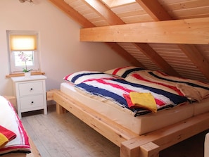 Ferienhaus | 3 Schlafzimmer, individuell eingerichtet, Bettwäsche