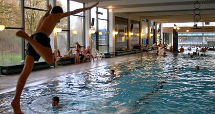 Bungalow im Feriendorf Uslar mit Gartenterrasse