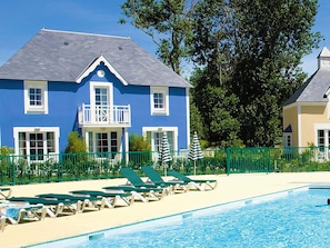 Exterior - Comfortable House With Dishwasher, Located in Nature Reserve (Fort-Mahon-Plage)