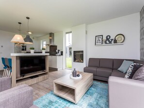 Living area - Modern Villa With Wellness in Limburg (Roggel)