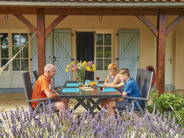 House | Balcony - Bungalow in Lanzac With Panoramic Views (Lanzac)