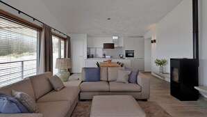 Villa | Living room - Luxurious Villa in a Nature Reserve (Ouddorp)