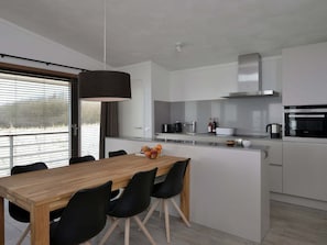 Villa | Private kitchen | Fridge, microwave, dishwasher