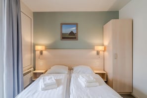 Apartamento | Individualmente mobiliados, roupa de cama