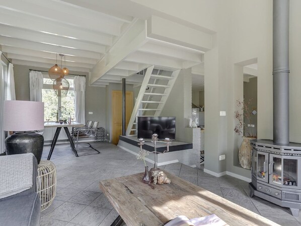 Villa | Living room - Luxury Villa in De Pier With Sauna (Uden)