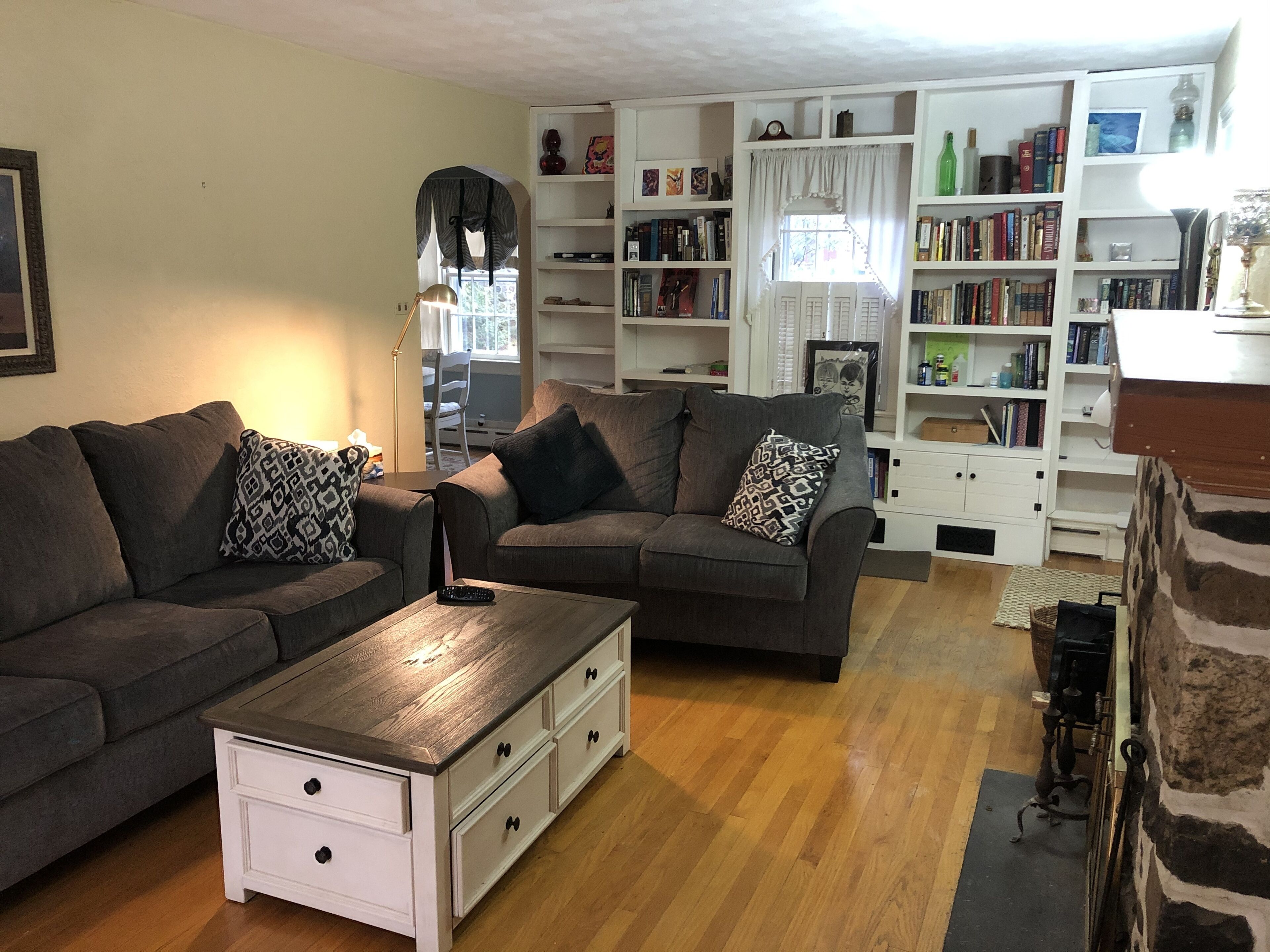 Beautiful stone house in pastoral riverside town